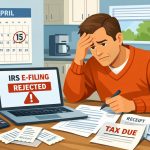 IRS Rejected Your E-Filed Return? How to Get Back on Track